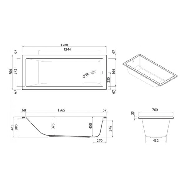 Cubic Sanitana 170*70 - Image 4