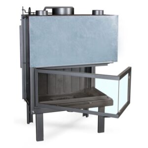 W 90 EX OUT CORNER Ενεργειακό Τζάκι Αερόθερμο