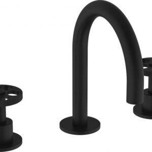 Teorema Programe One Νιπτήρος 3 οπών Black Matt