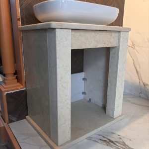 Έπιπλο Μαρμάρινο Μπεζ 70*50