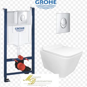 Grohe Tornado με Καζανάκι και Πλακέτα